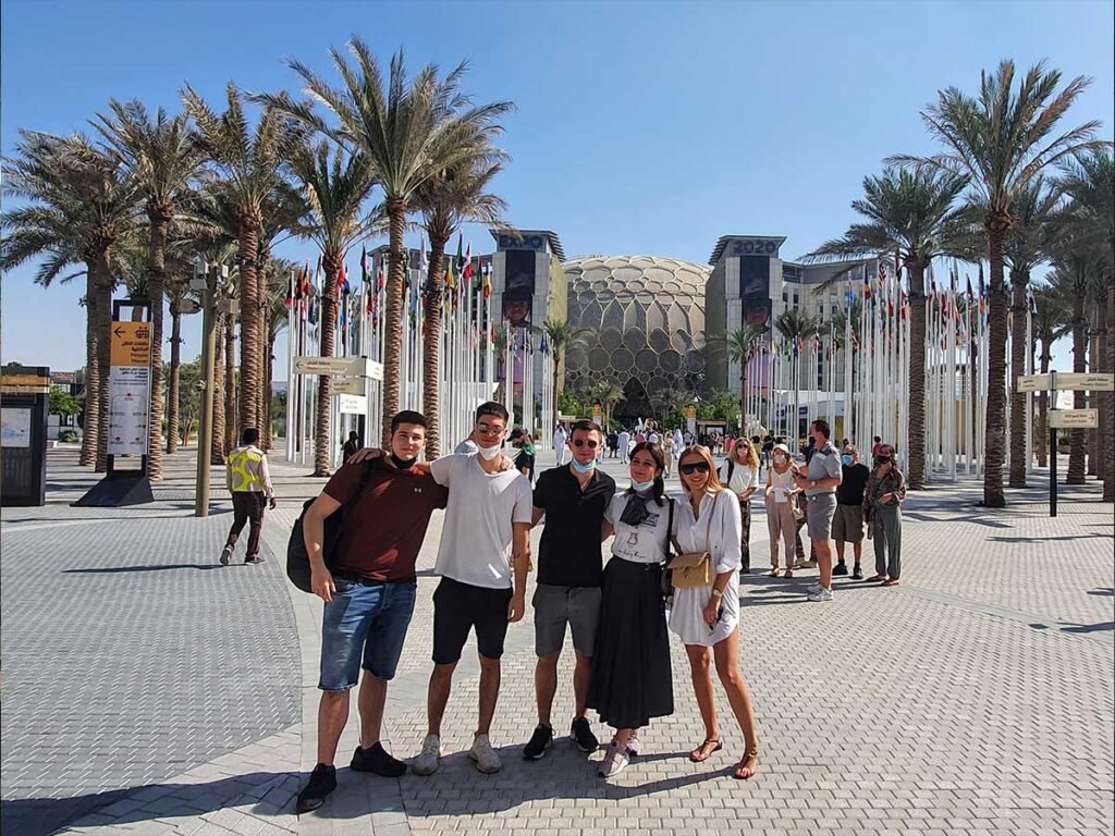 Arriving at Expo 2020 Dubai (in 2021 - thanks, COVID), where students experienced a world of innovation while adhering to strict health and safety protocols.